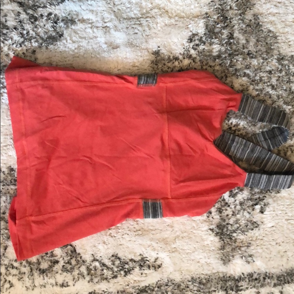 Lulu lemon cross back bib top